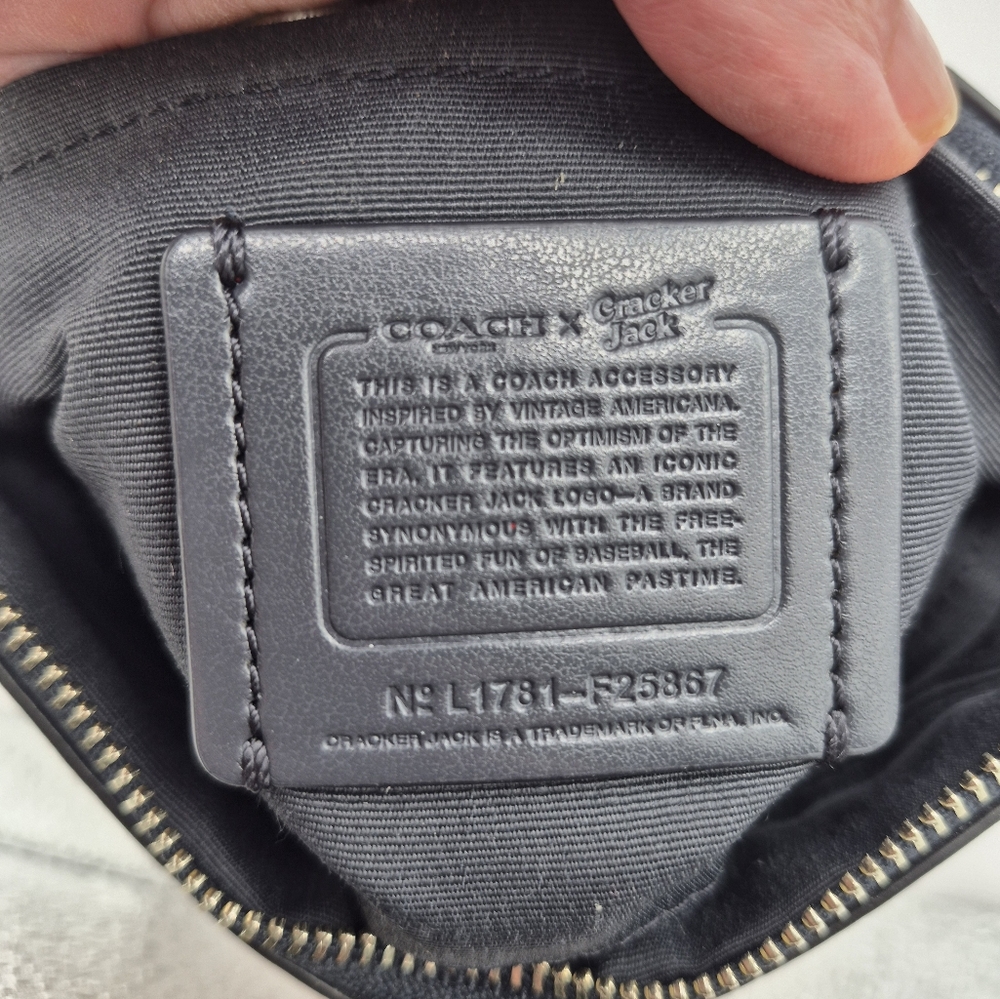 Coach Cracker Jack Wristlet Clutch - Picture 8 of 8